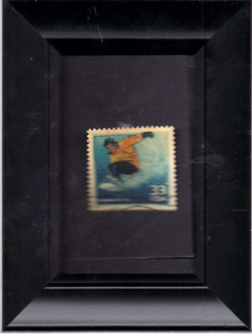 Framed Collectible United States Postage Stamp - Extreme Sports